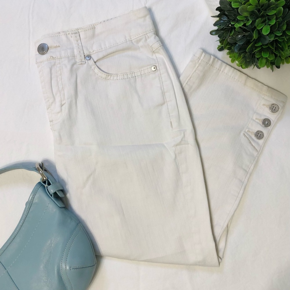 Nine West Cropped Jeans Straight Leg Pants Capris